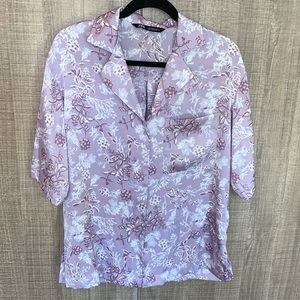 ZARA FLOWING PRINTED‎ SHIRT